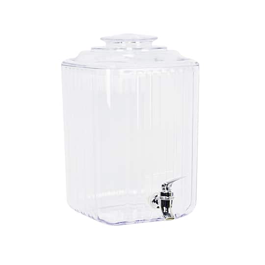 8 Pack: Clear Beverage Dispenser by Celebrate It™